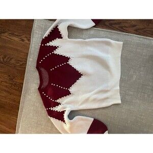 Women’s Winter Sweater Knit with Pearls